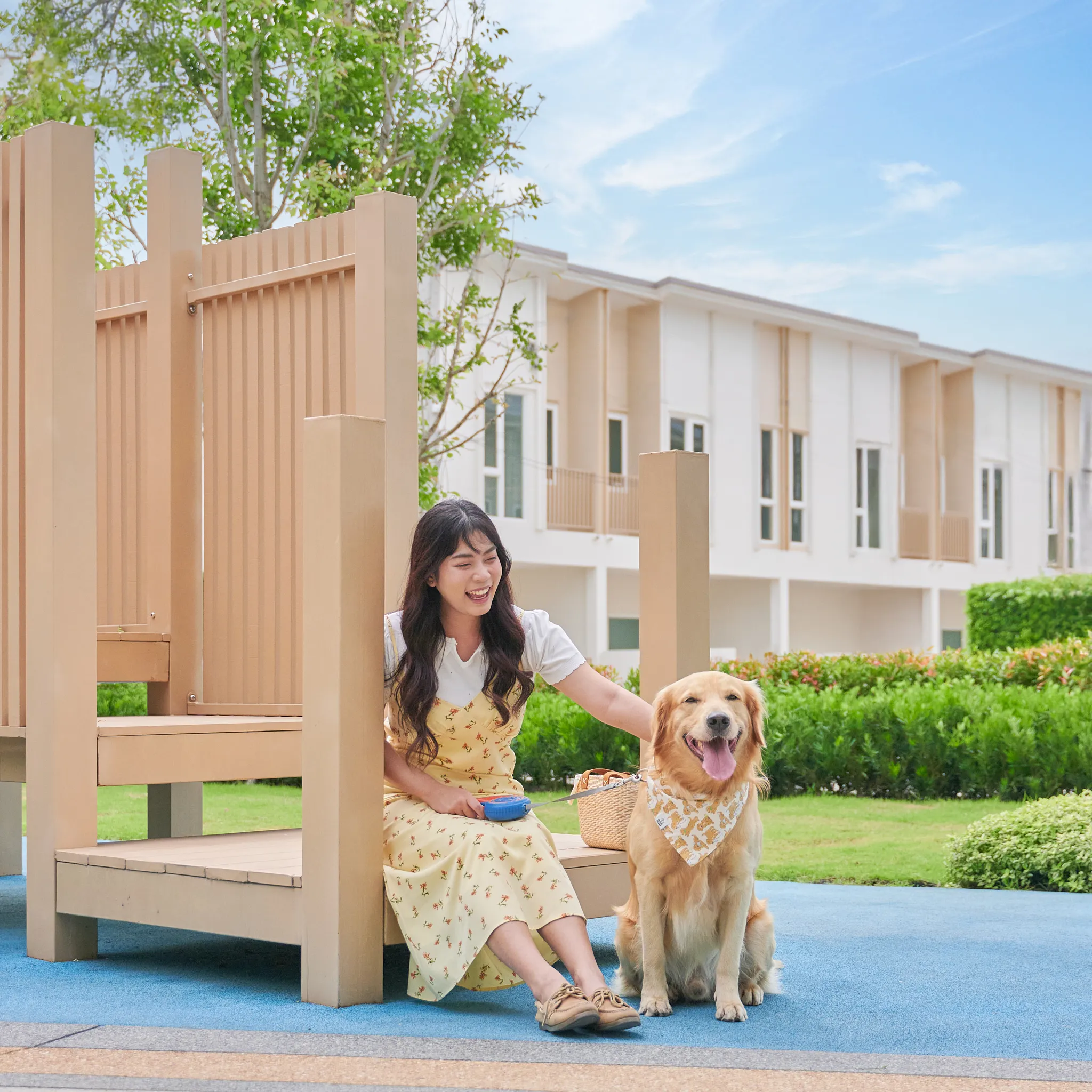 บ้านทำเลราชพฤกษ์ ใกล้ห้างใหญ่เพียง 5 นาที เดินทางเข้าเมืองสะดวก | ทาวน์โฮม 2-3 ชั้น สไตล์ Modern Tropical จาก PEACE & LIVING